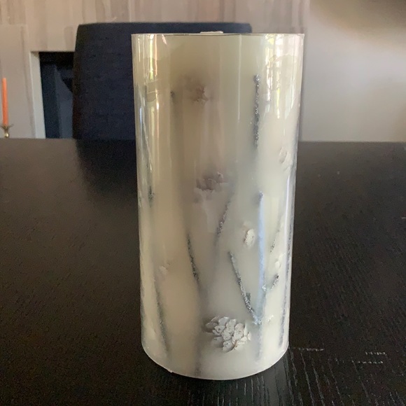 Pottery Barn Artic Pine Botanical Candle